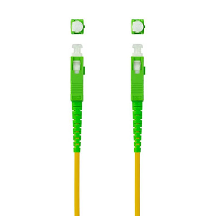 Nanocable Cable fibra SC/APC LSZH Amarillo 10m 3