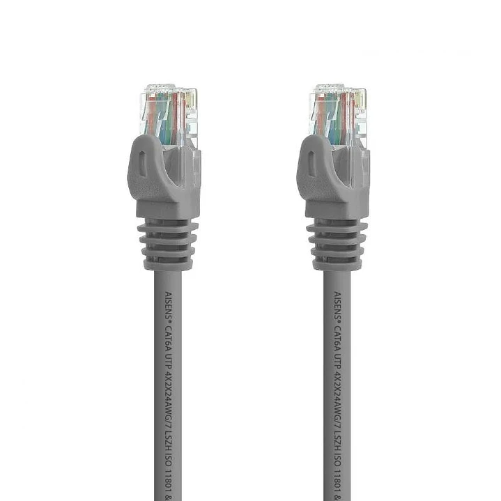 Aisens Latiguillo Rj45 Cat.6A Utp Gris 10M 2