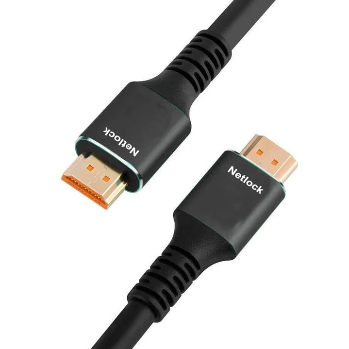 Netlock Cable HDMI V2.1 M-M 4K@60HZ 48GBPS, 15M 2