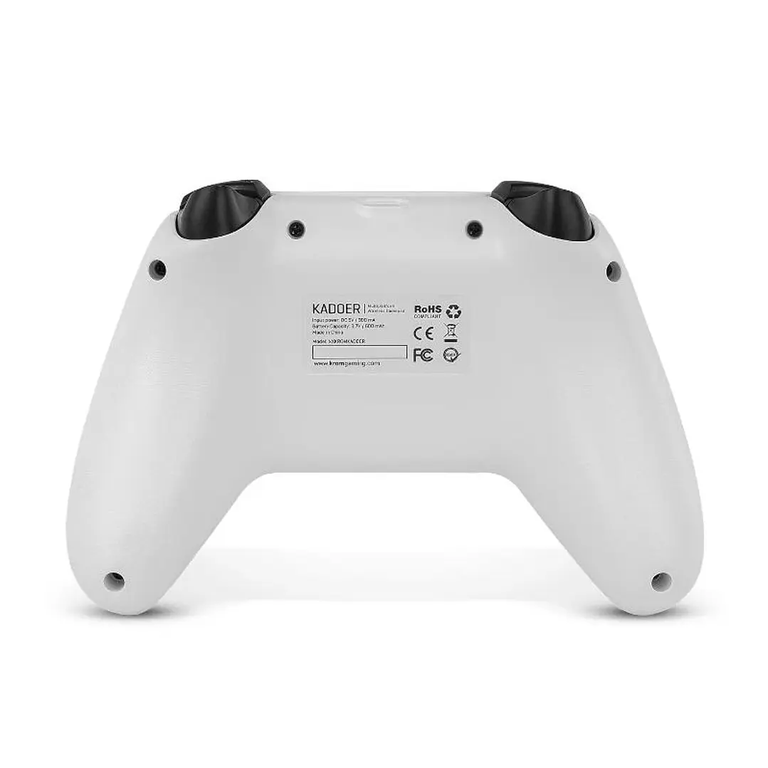 KROM Gamepad KADOER Wireless Mult Plat. 5.0 Blanco 2