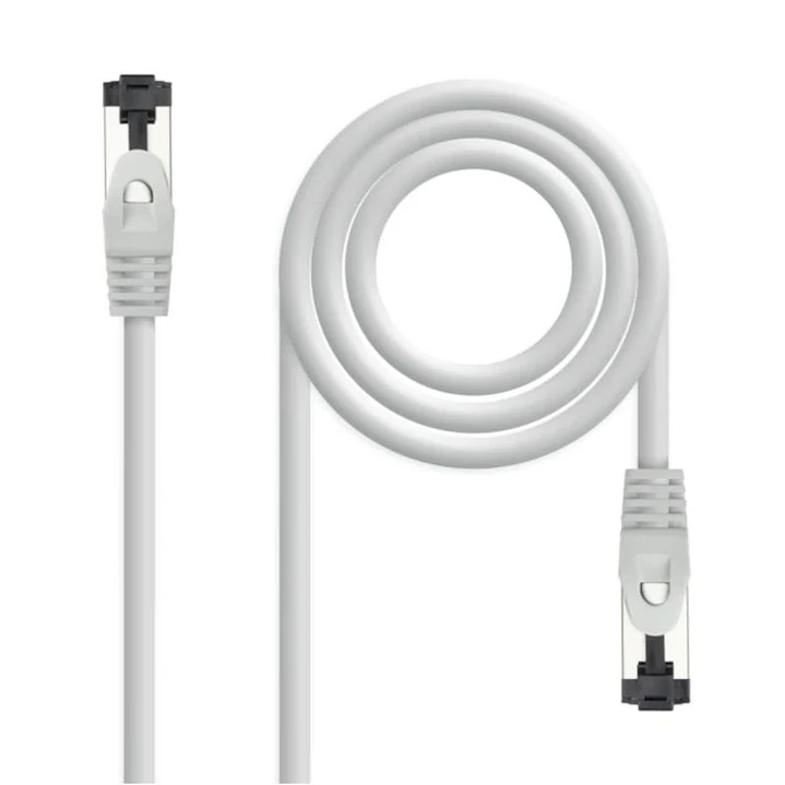 Nanocable Cable red Cat. 8.1 2GHZ SSTP Blanco 2m 1
