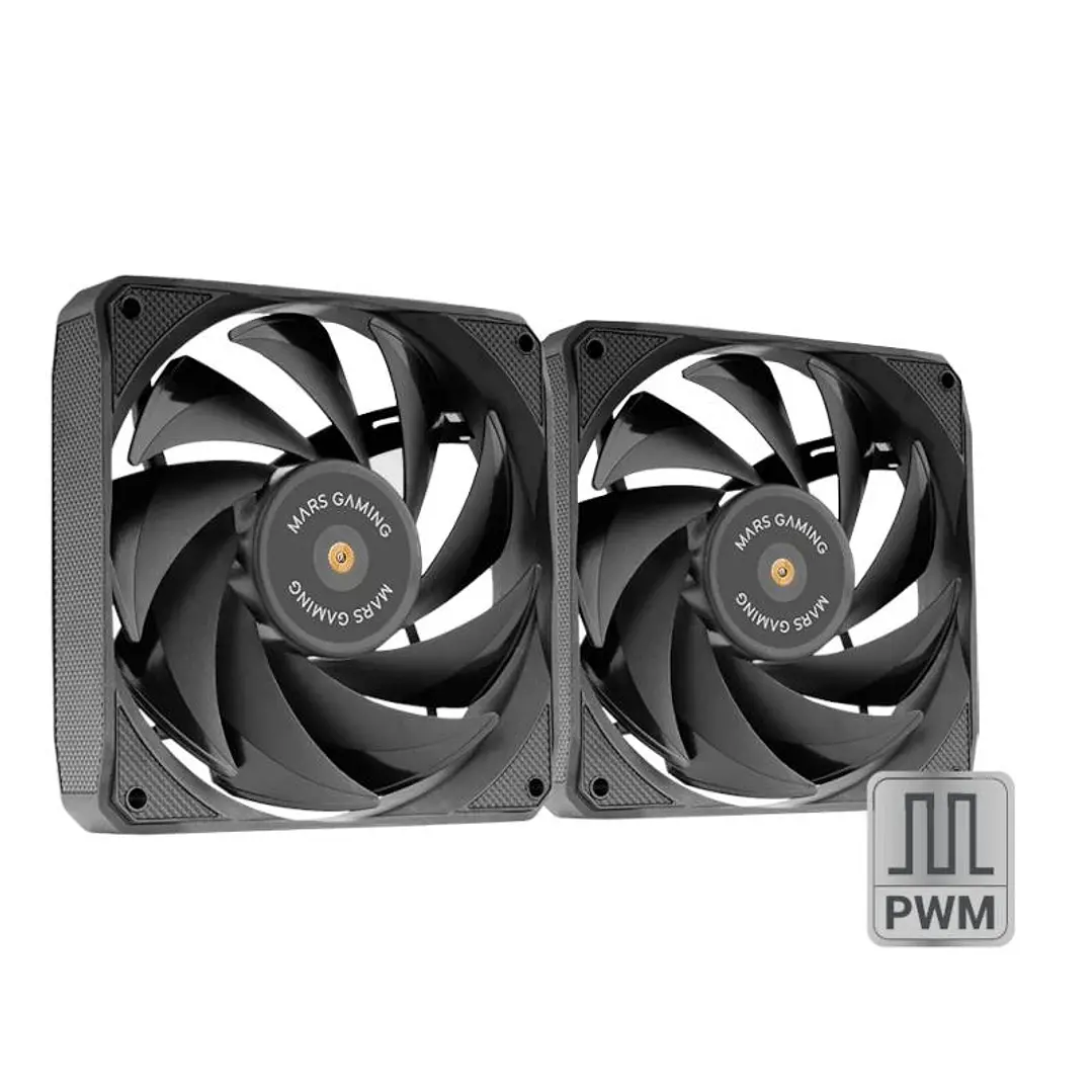 MARS GAMING KIT VENTIS 2EN1 120MM ULTRASILENCIOSO 1