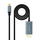 Nanocable Conversor USB-C a HDMI 2.1 8K@60HZ 1.8m - Miniatura 1