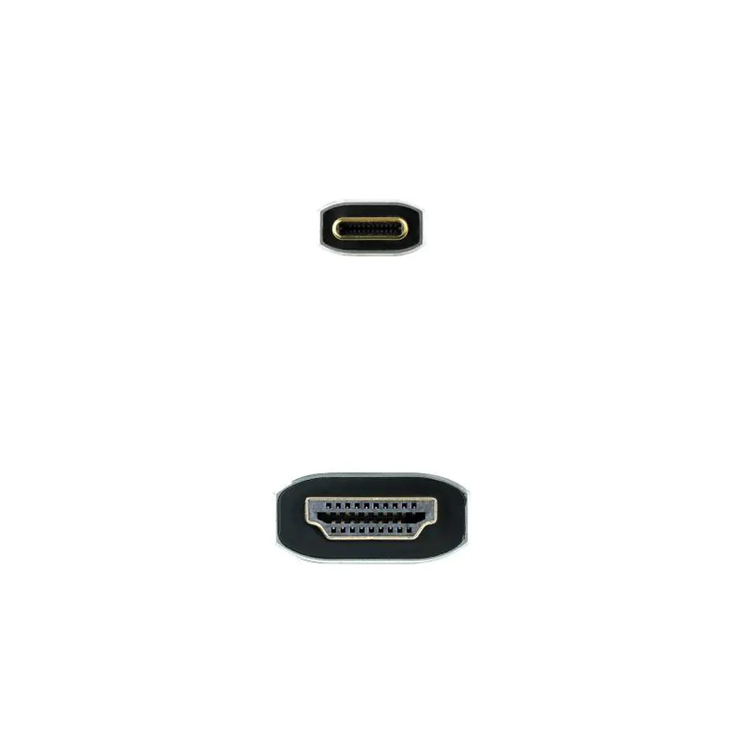 Nanocable Conversor USB-C a HDMI 2.1 8K@60HZ 1.8m 3