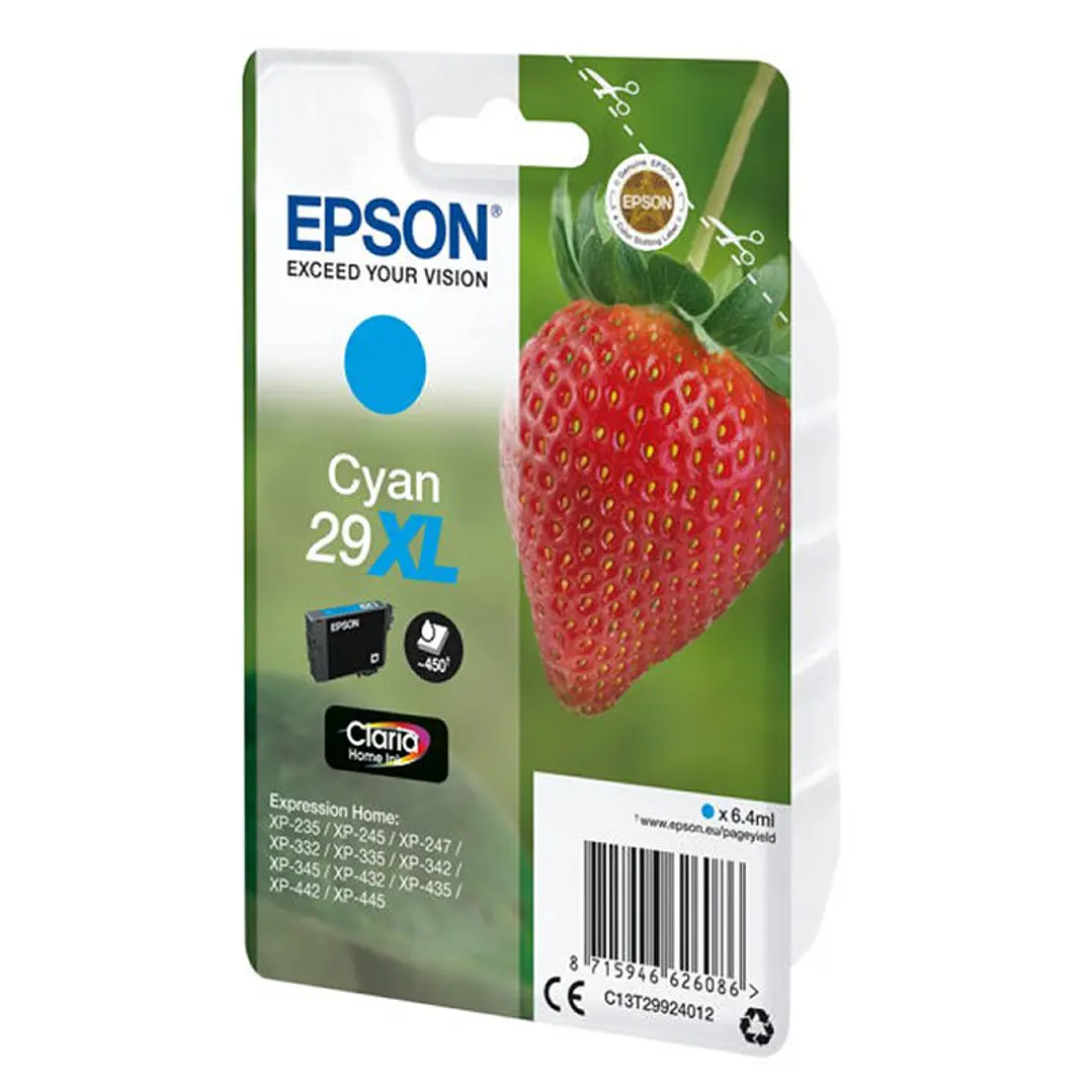 Epson Cartucho T2992XL Cyan 2