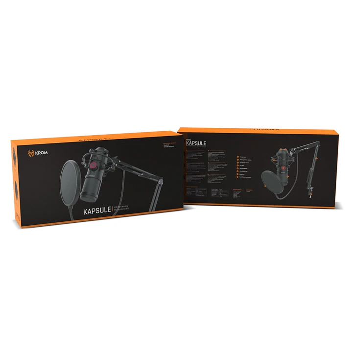 Krom Microfono Kit Krom Kapsule 2