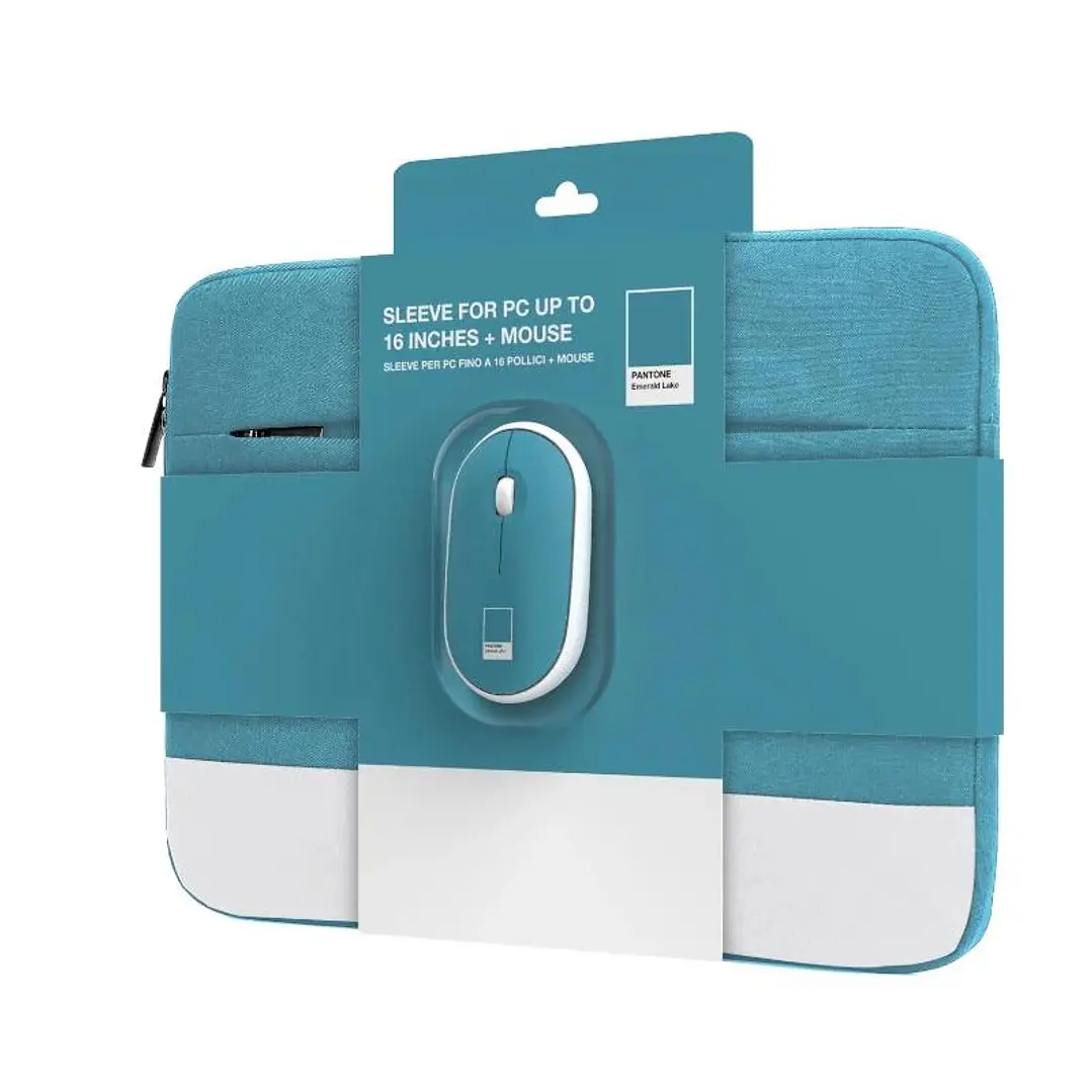 Celly Kit Sleeve Pantone + raton 15,6