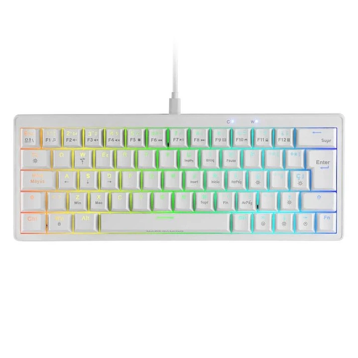 MARS GAMING TECLADO MECÁNICO RGB COMPACTO 60% 1