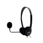 Nilox Auriculares NXCM0000004 Doble Jack Negro - Miniatura 1
