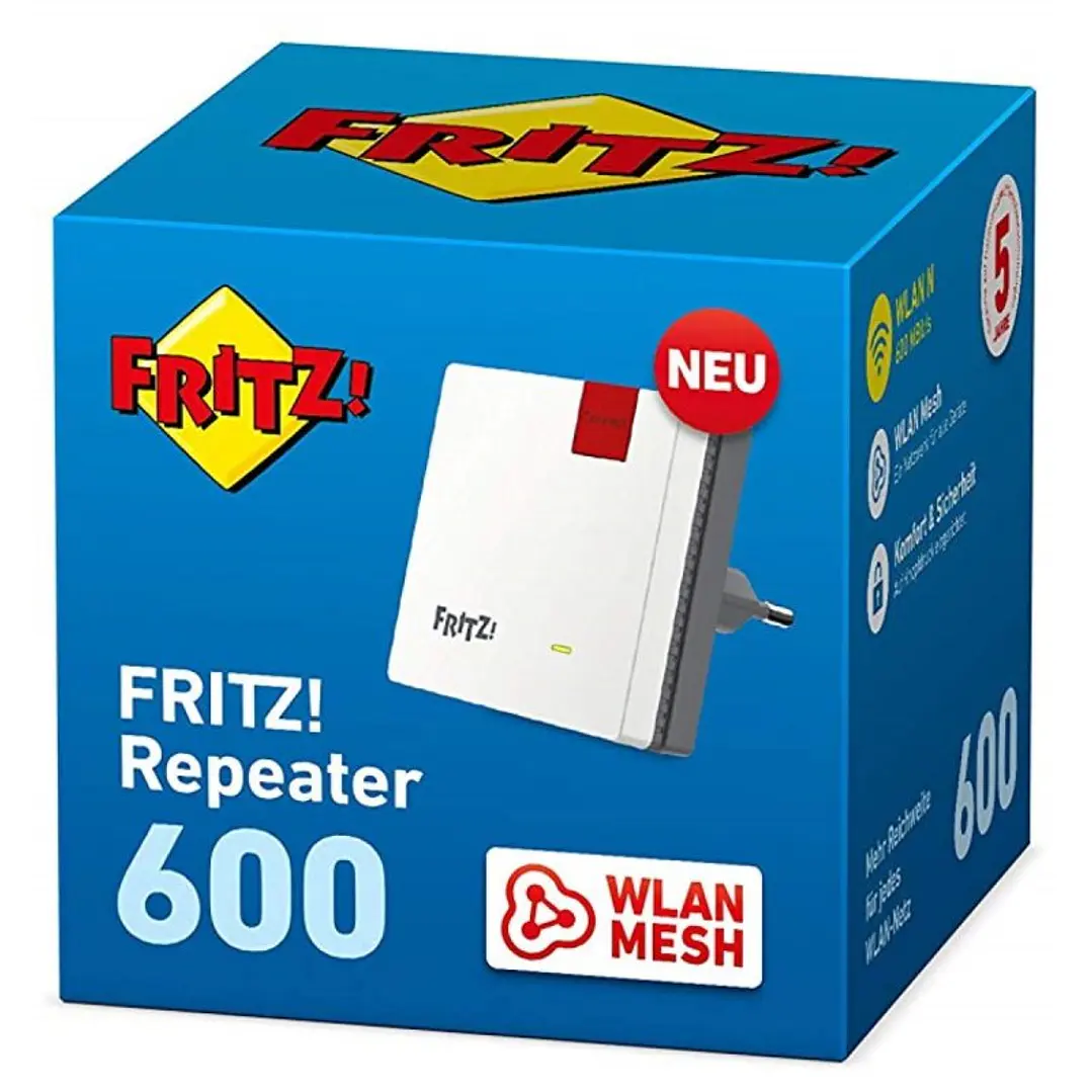 FRITZ! Repeater 600 Extensor Repetidor N600 2