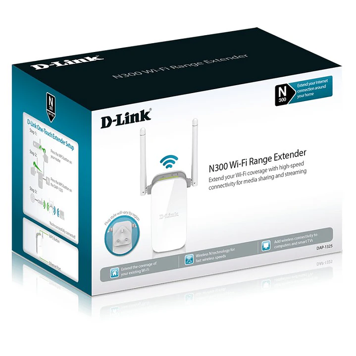 D-Link DAP-1325 Punto Acceso Repetidor N300 4
