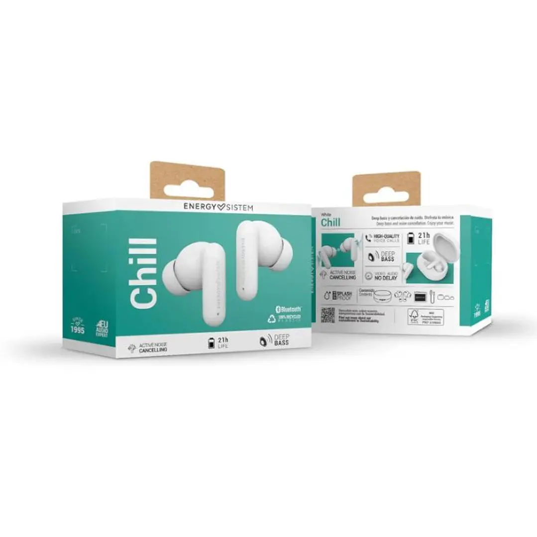 Energy Sistem Auriculares Chill ANC White 4