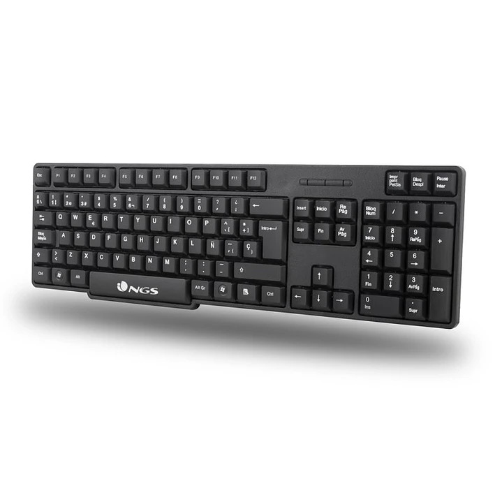 NGS EUPHORIAKIT TECL + RATON WIRELESS 2,4GHZ NEGRO 3