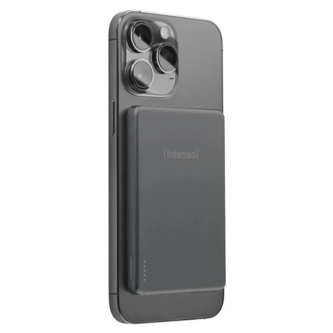 Intenso Powerbank MW5000 MagSafe Gris 1