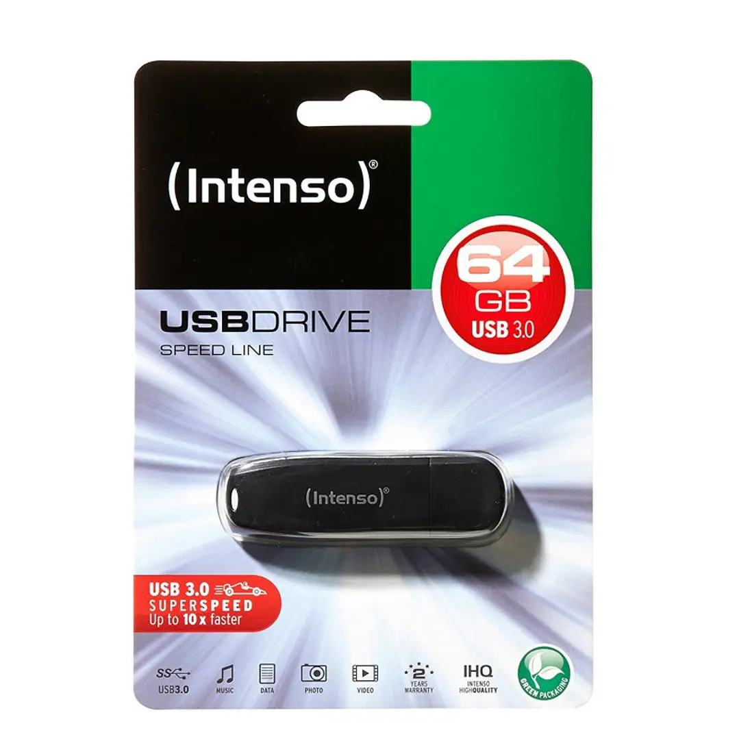 Intenso 3533490 Lápiz USB 3.2 Speed 64GB 3