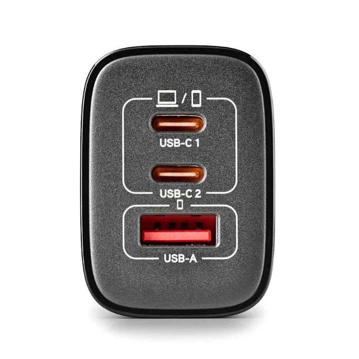 NGS CARGADOR GAN ULTRARAPIDO 65W USB-C+ USB-A 3