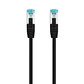 Nanocable Latiguillo Cat. 7 LSZH/SFTP 1M Negro - Miniatura 2