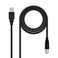 Nanocable Cable USB 2.0 Impresora Tipo A/M-B/M 1 M - Miniatura 1