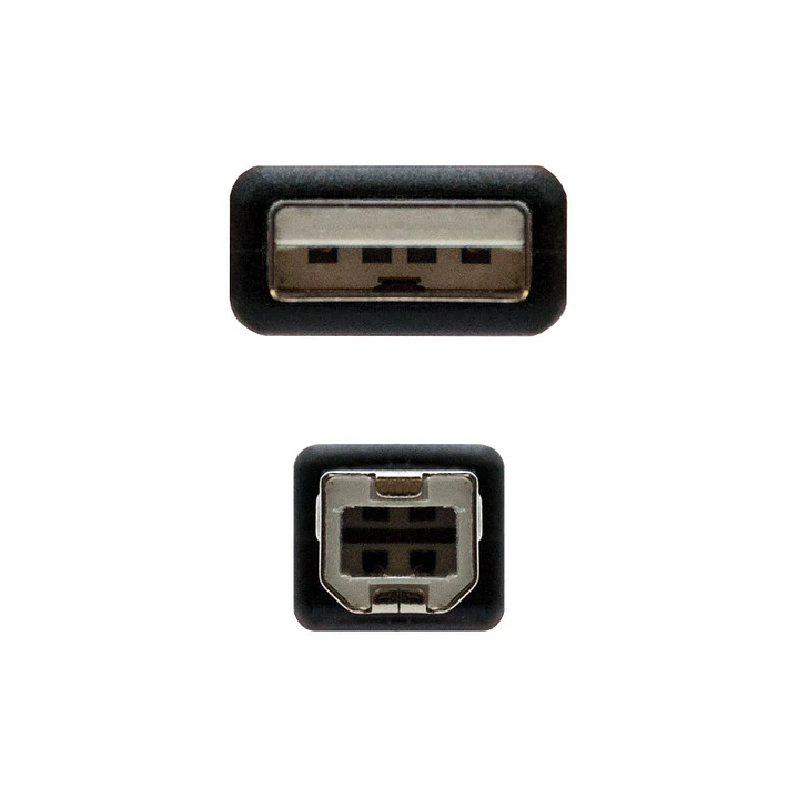 Nanocable Cable USB 2.0 Impresora Tipo A/M-B/M 1 M 3