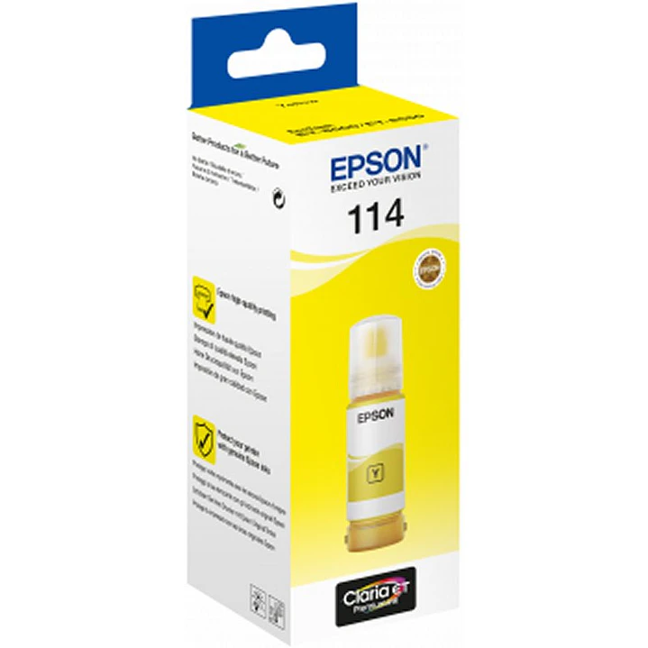 Epson Botella Tinta Ecotank 114 Amarillo 2