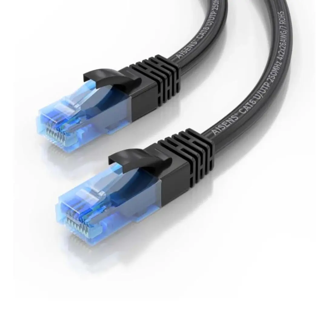 Aisens Cable RJ45 Cat.6 UTP AWG26 CCA Negro 1.5M 3