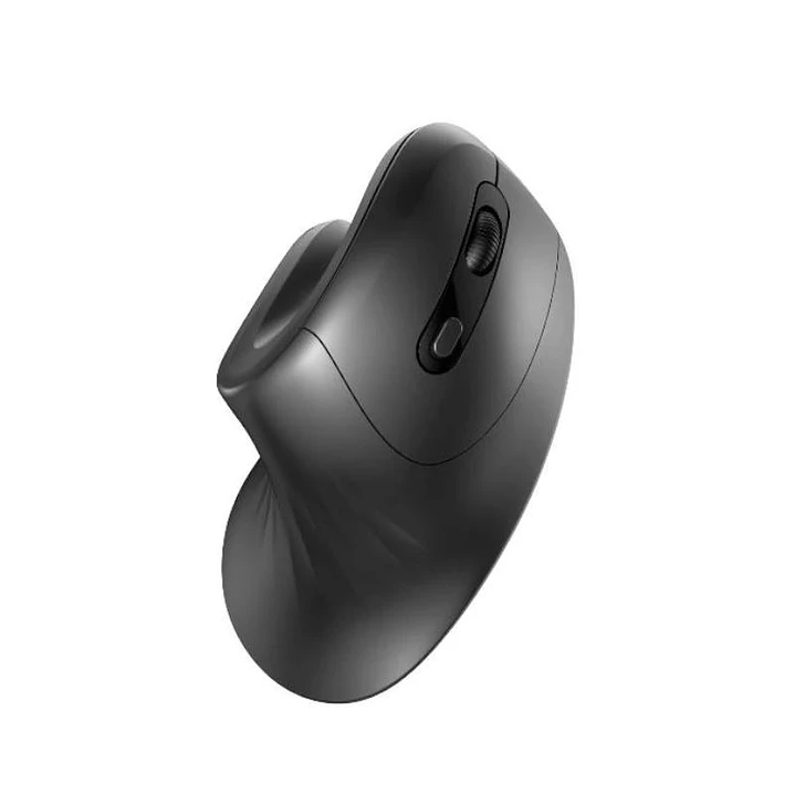 Nilox NXMOEV02 Ratón Vertical Wirelles Sil. Negro 1