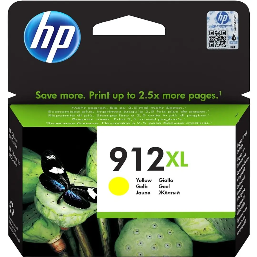 HP Cartucho 912XL Amarillo 1