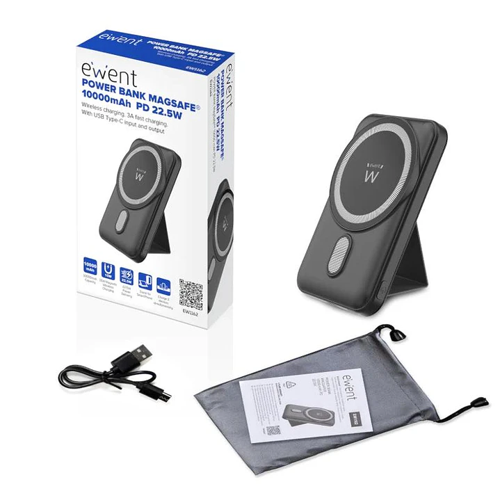 EWENT POWERBANK 10000mAh MagSafe PD 22,5W 3