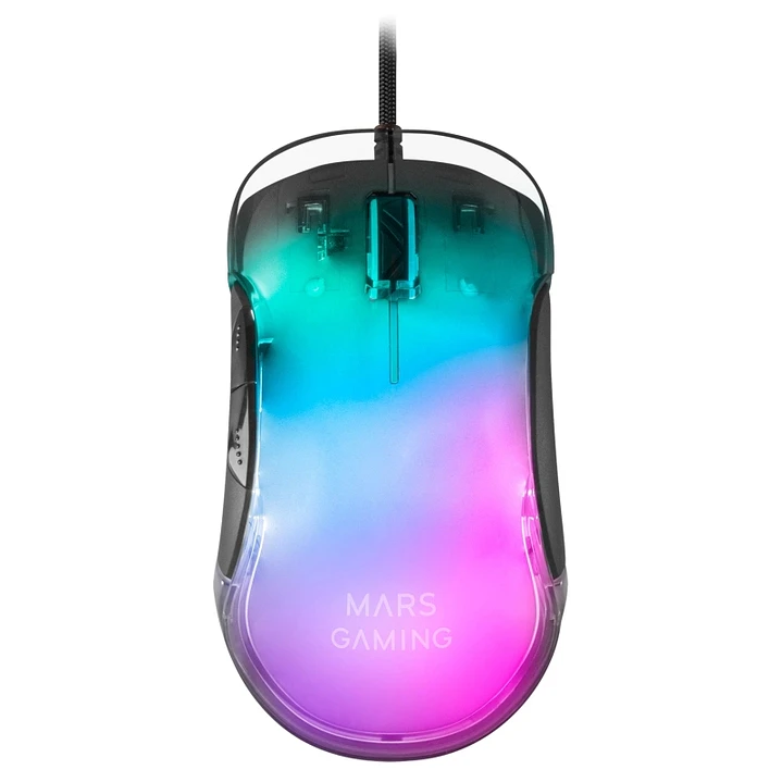 Mars Gaming Raton Gaming MMGLOW black 1