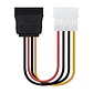Nanocable Cable SATA, Molex M-SATA/H, 16cm - Miniatura 1