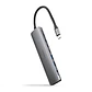 Nanocable Hub 8en1 USB-A+USB-C+HDMI+USB-C PD+Jack - Thumbnail 1