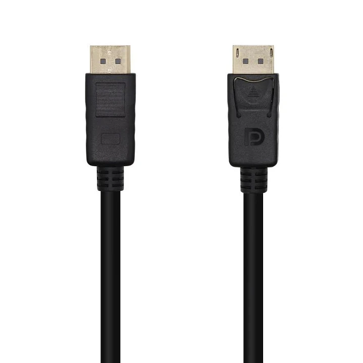 Aisens Cable DP V1.2 4K@60hz DP/M-DP/M negro 2.0m 1
