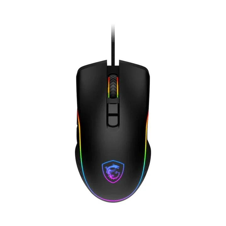 Msi Ratón FORGE GM300 7200 DPI  Ambidextro USB A 1
