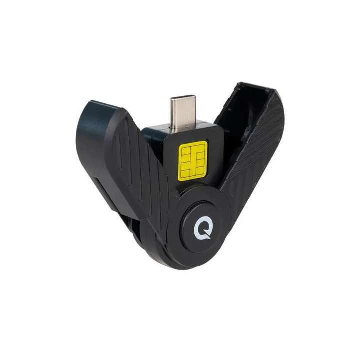Tooq TQR-3011B Lector DNIe USB-C 2.0 Negro 1