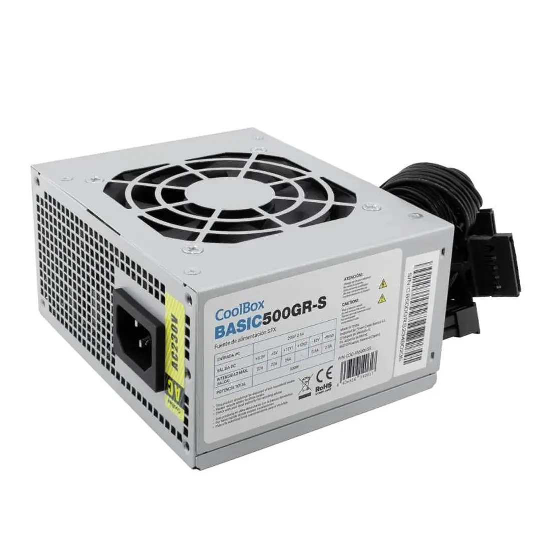 Coolbox Fuente Alim.SFX 500GR-S (CE,ROHS) 1