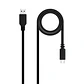 Nanocable Cable USB 2.0 3A USB-C-M/M 1.5M Negro - thumbnail 3