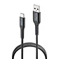 NGS CABLE CARGA RAPIDA USB A-USB-C 2.0 1MT 480BPS - Thumbnail 2