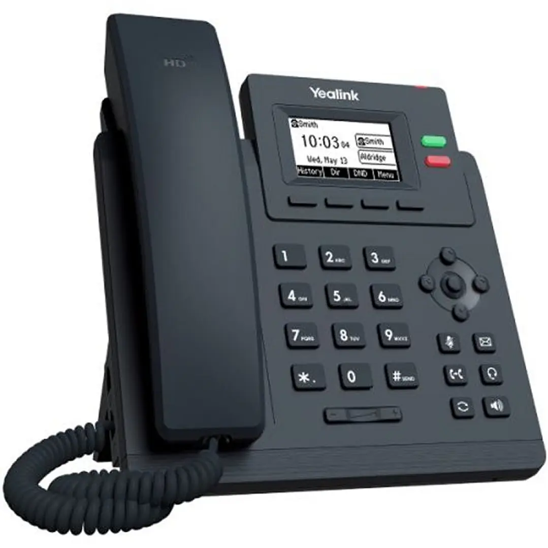 YEALINK SIP-T31P 2 cuentas, CON PoE, SIN PSU 2