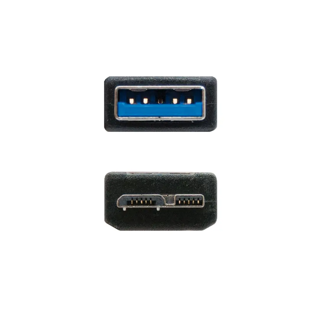 Nanocable Cable USB 3.0 Tipo A/macho-MicroUsb/B 2m 3