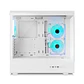 NOX Semitorre HUMMER SIGNAL Frameless ARGB Blanco - vignette 2