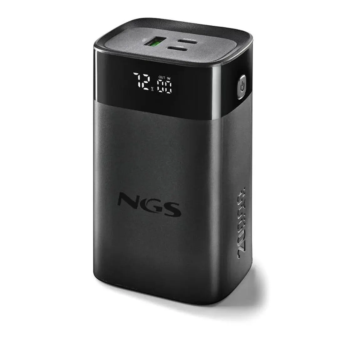 NGS BATERIA EXTERNA PORTATIL CARGA RAPIDA 65W 1