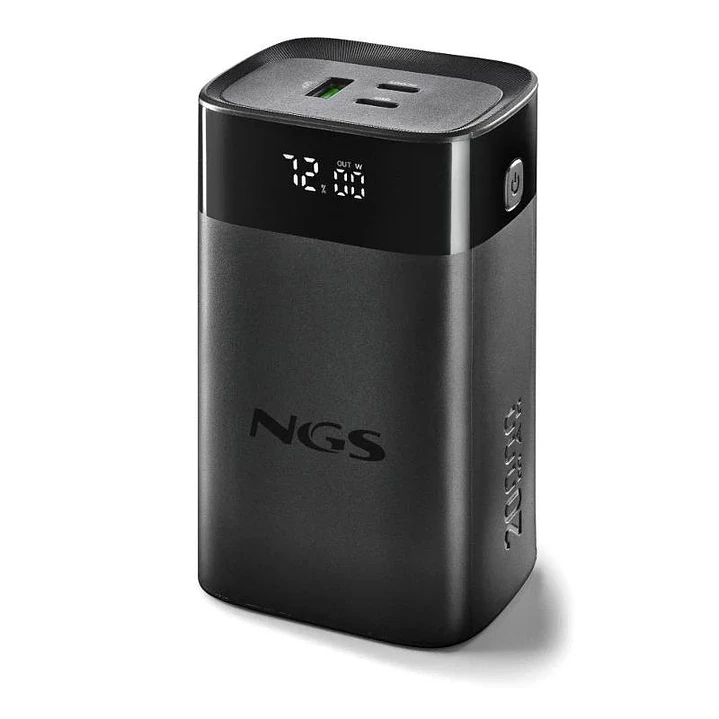 NGS BATERIA EXTERNA PORTATIL CARGA RAPIDA 65W 1