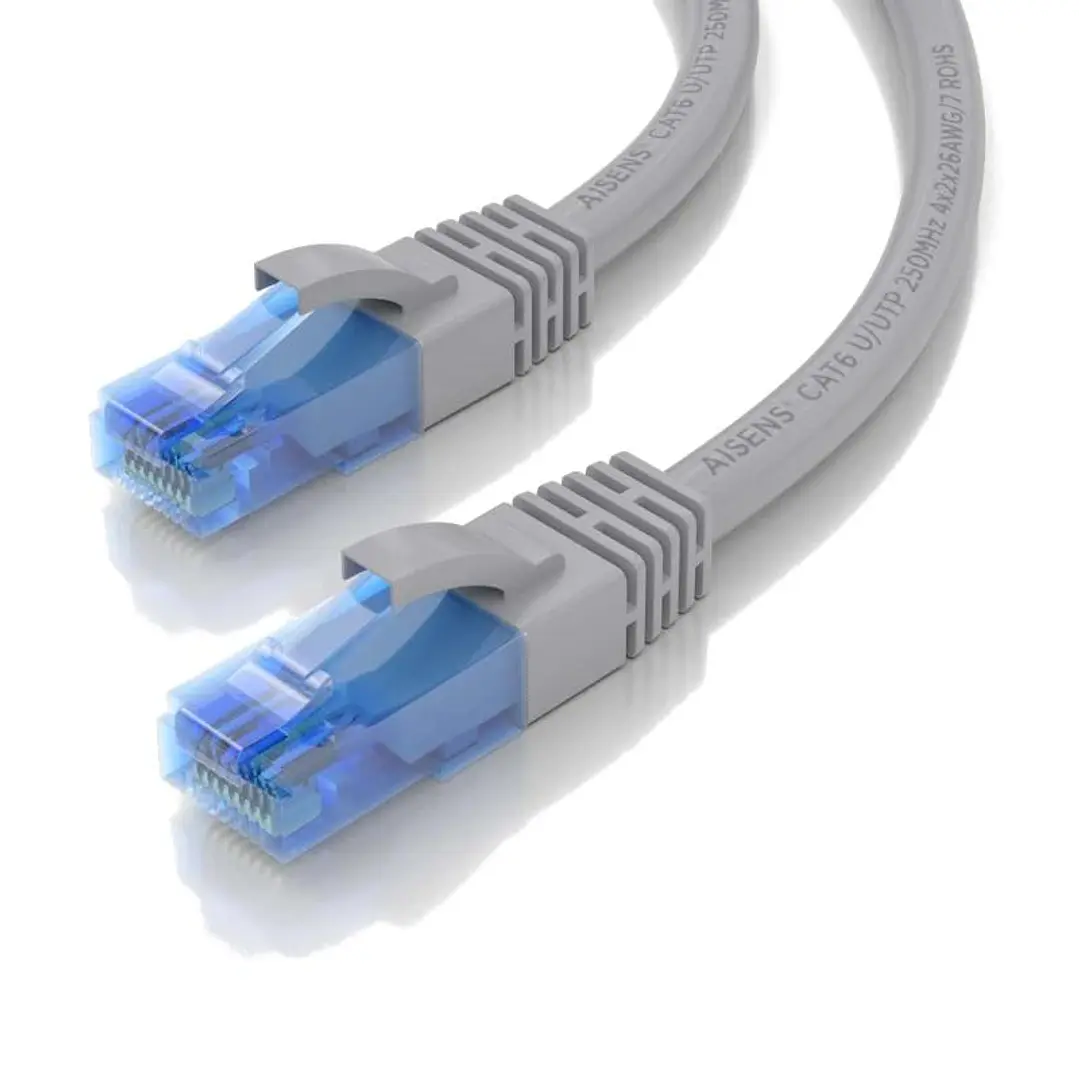Aisens Cable RJ45 Cat.6 UTP AWG26 CCA Gris 5.0M 2