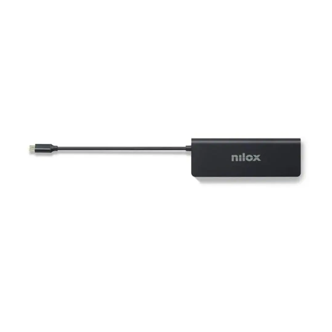 Nilox Docking Station UsbC 8 EN 1 Dual 4K 1000Mbps 3