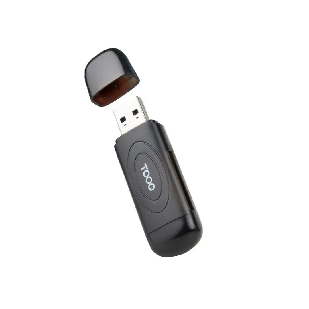 Tooq TQR-3002B Lector tarjetas USB3.0 SD/TF Negro 1