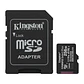 Kingston SDCS3/256GB microSDXC Gen3 150MB/s A1 - Thumbnail 1
