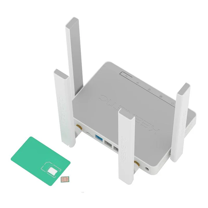 Keenetic Runner 4G Router Wifi4 N300 4x100Mb 4