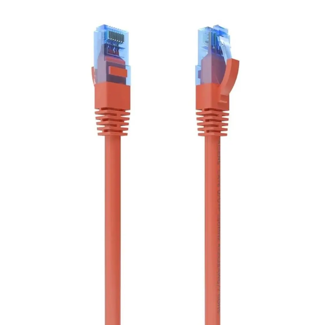 Aisens Cable RJ45 CAT.6 UTP AWG26 CCA Rojo 0.5m 1