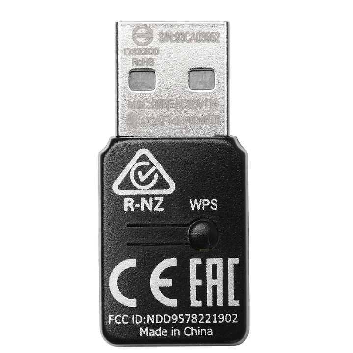 Edimax EW-7722UTN V3 Tarjeta Red WiFi N300 USB 2