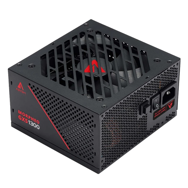 Abysm Gaming Morpheo GX5 1300W Fuente de Alimentacion - Cybenetics Platimu - Full Modular 850W ATX - Ventilador 120mm - Negro 1